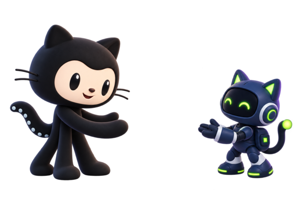 GitHub handing a workflow job to a Runzivo runner.